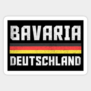 Bavaria / Germany Faded Style Region Design Magnet